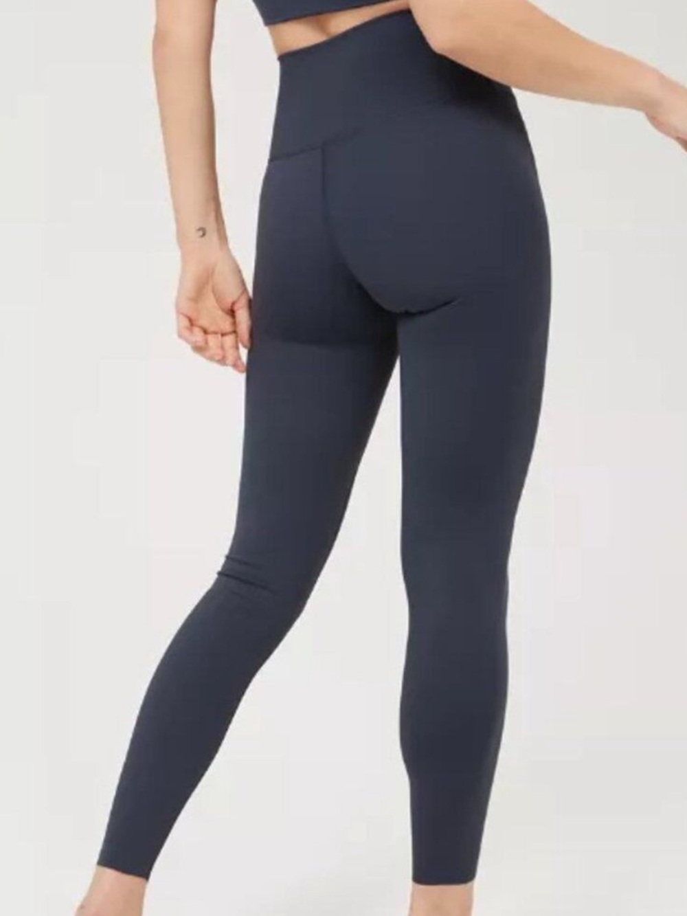 Aerie Offline Goals 7/8 Leggings Black x-large